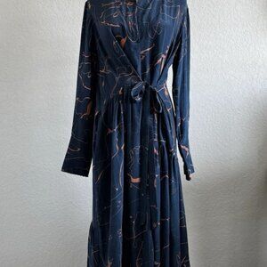 NWT An An Londree Our Favorite Silk Midi Dress size S €780